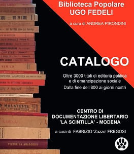 Copertina del Catalogo
